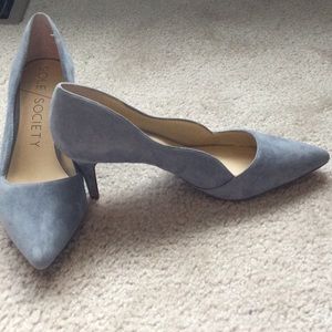 Sole society suede pumps